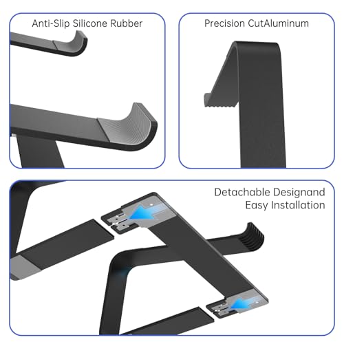 Eco-Friendly Laptop Stand for Desk Portable Computer Riser Metal Notebook Holder Collection